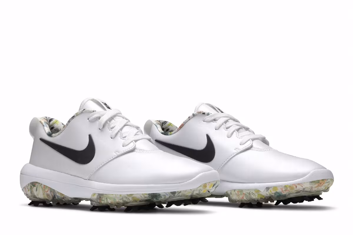 Nike Women's Roshe Golf Tour NRG White Floral, view 9