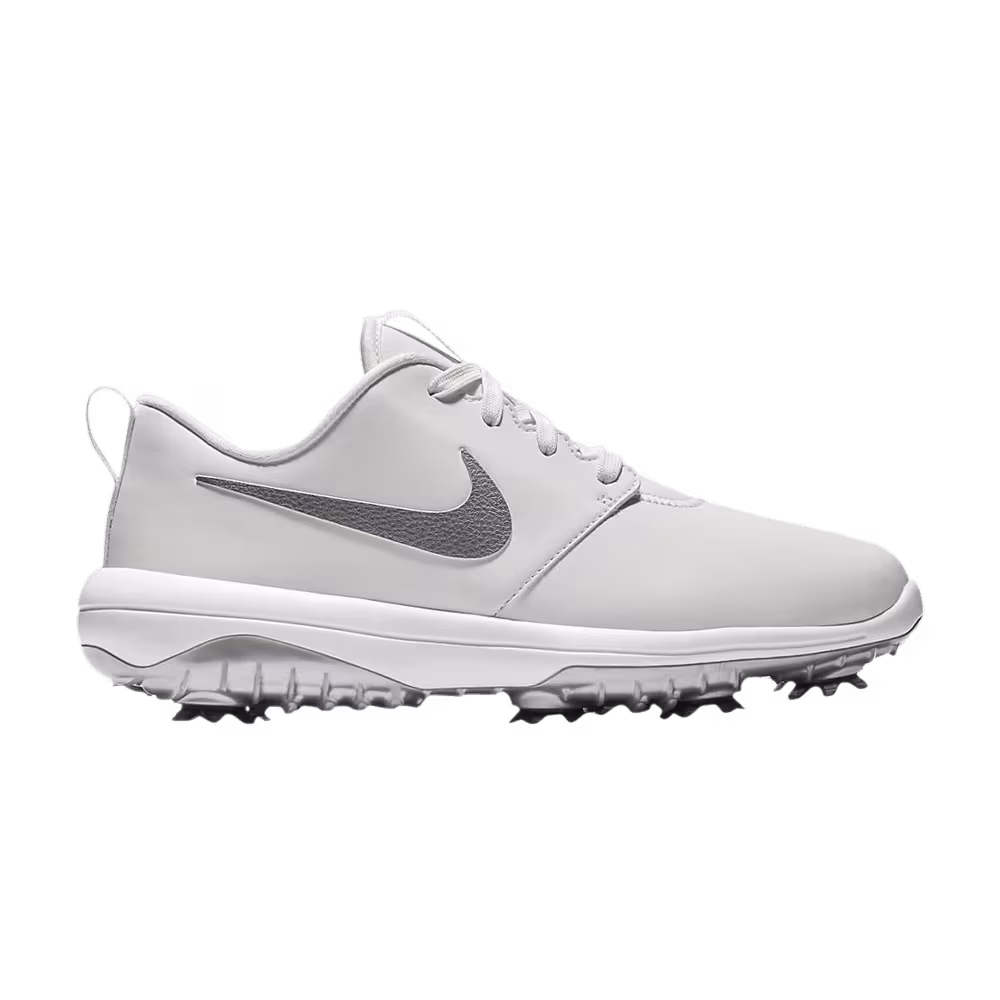 Nike Women's Roshe Golf Tour Wide White Metallic Cool Grey