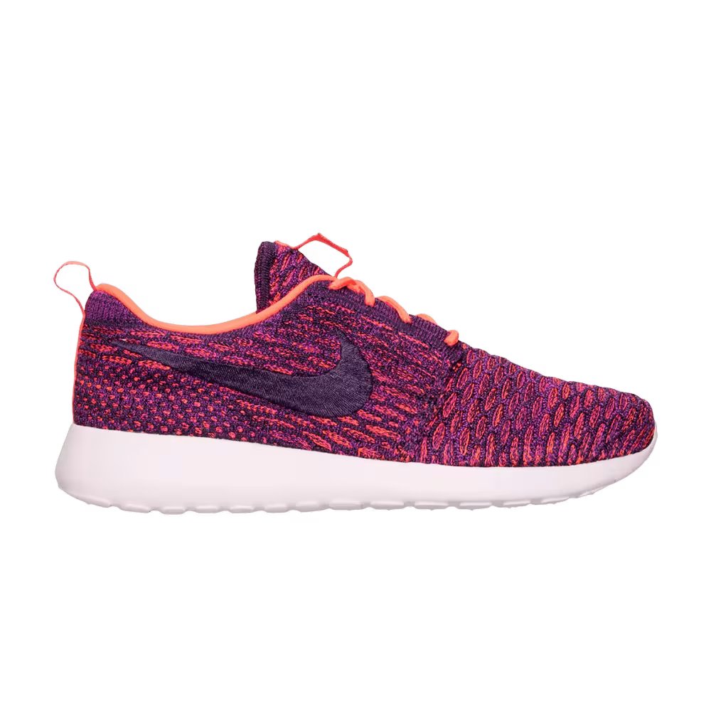 Nike Women's Roshe One Flyknit Crimson Grand Purple