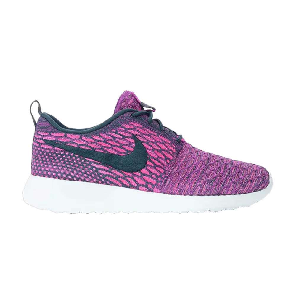 Nike Women's Rosherun Flyknit Vivid Purple
