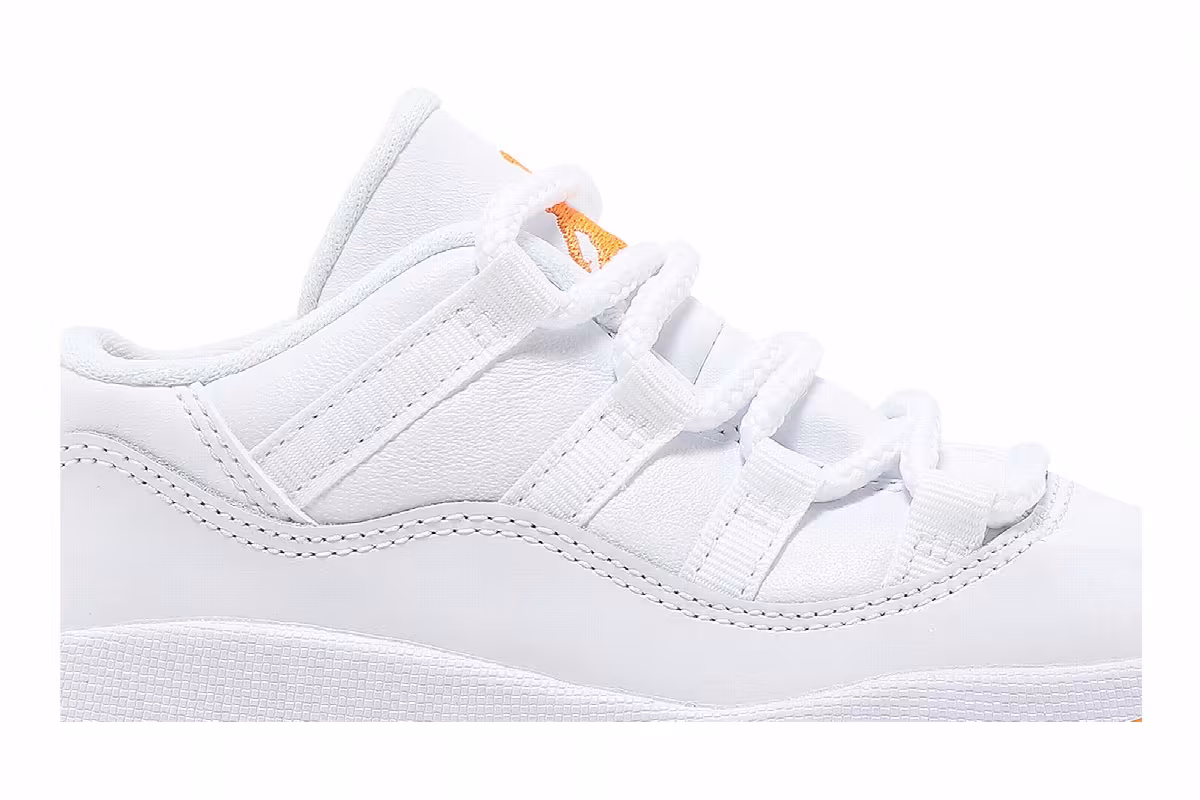 Air Jordan 11 Low TD Bright Citrus, view 3