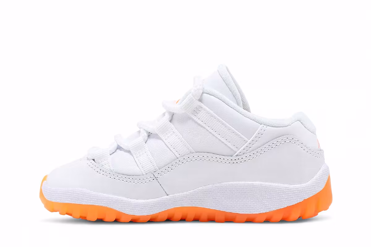 Air Jordan 11 Low TD Bright Citrus, view 4