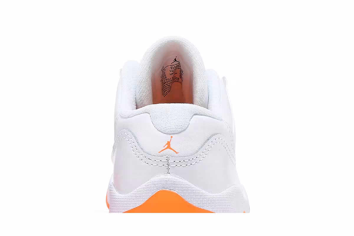 Air Jordan 11 Low TD Bright Citrus, view 8