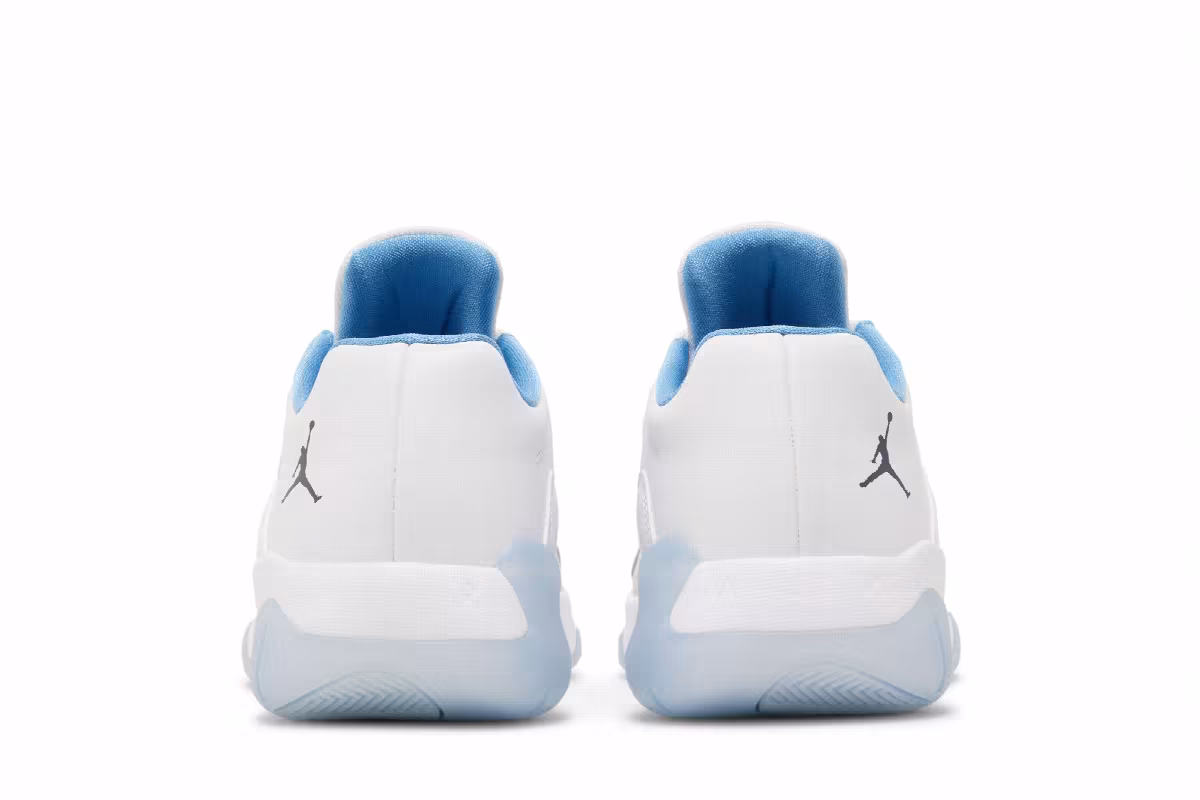 Air Jordan 11 CMFT Low GS White University Blue, view 7