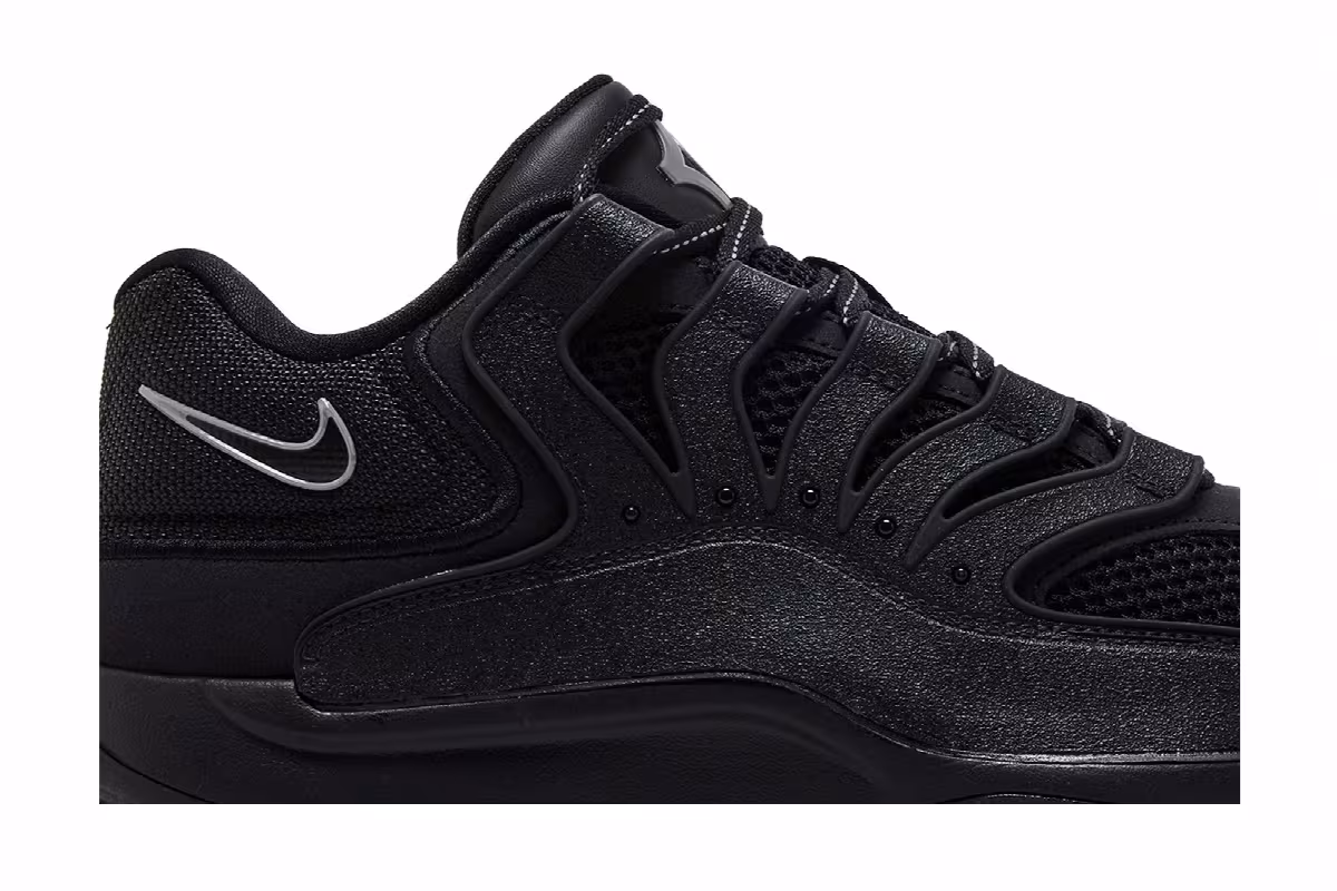 Nike KD18 Black/Black, view 3