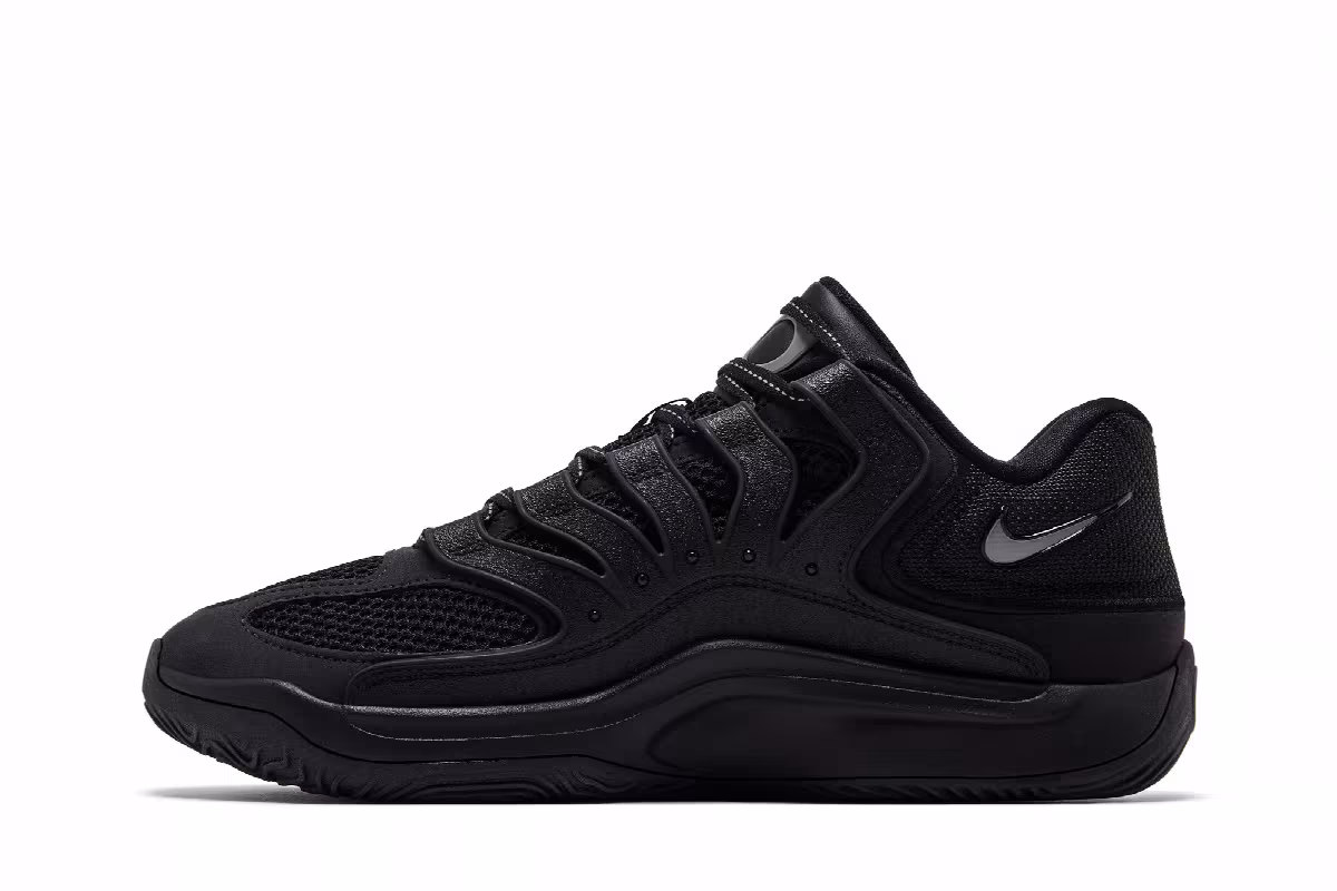 Nike KD18 Black/Black, view 4