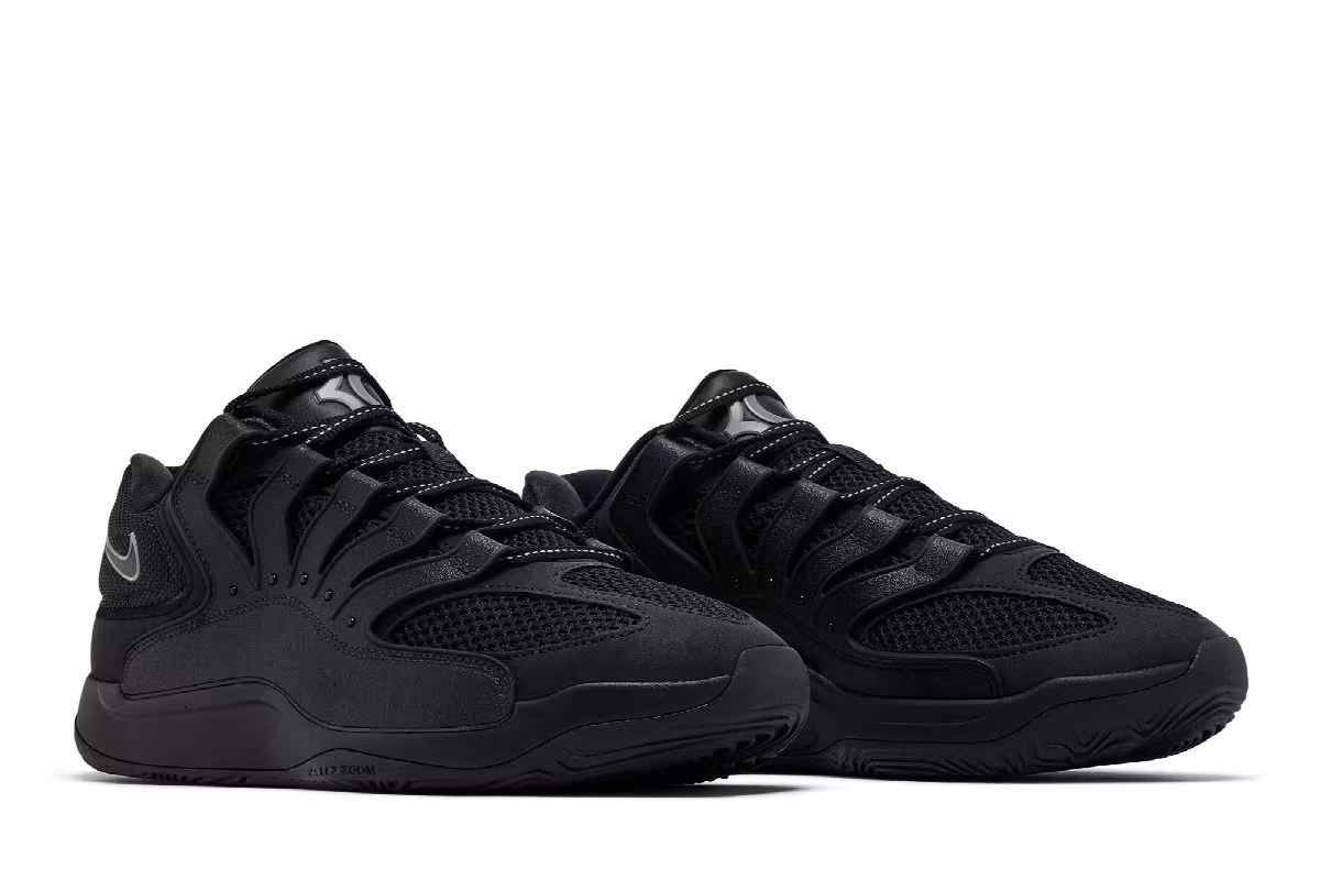Nike KD18 Black/Black, view 9