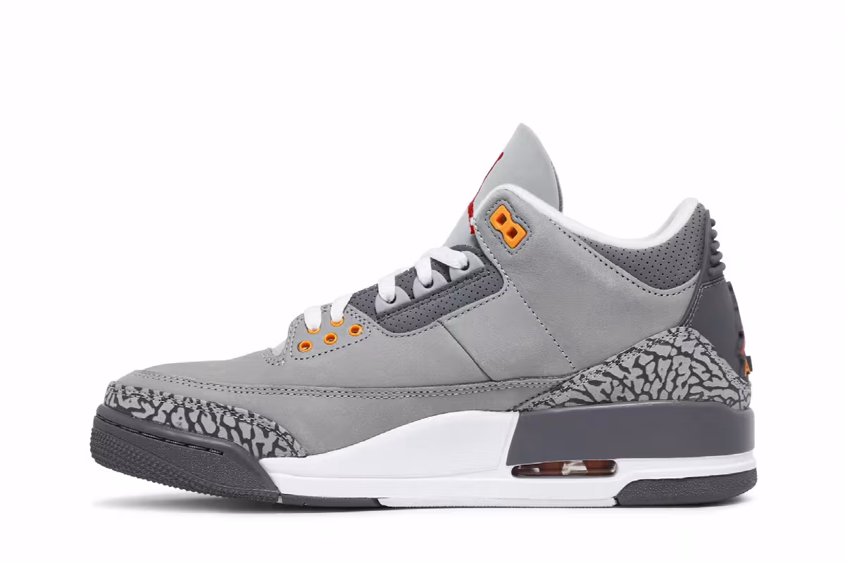 Air Jordan 3 Cool Grey 2021, view 4