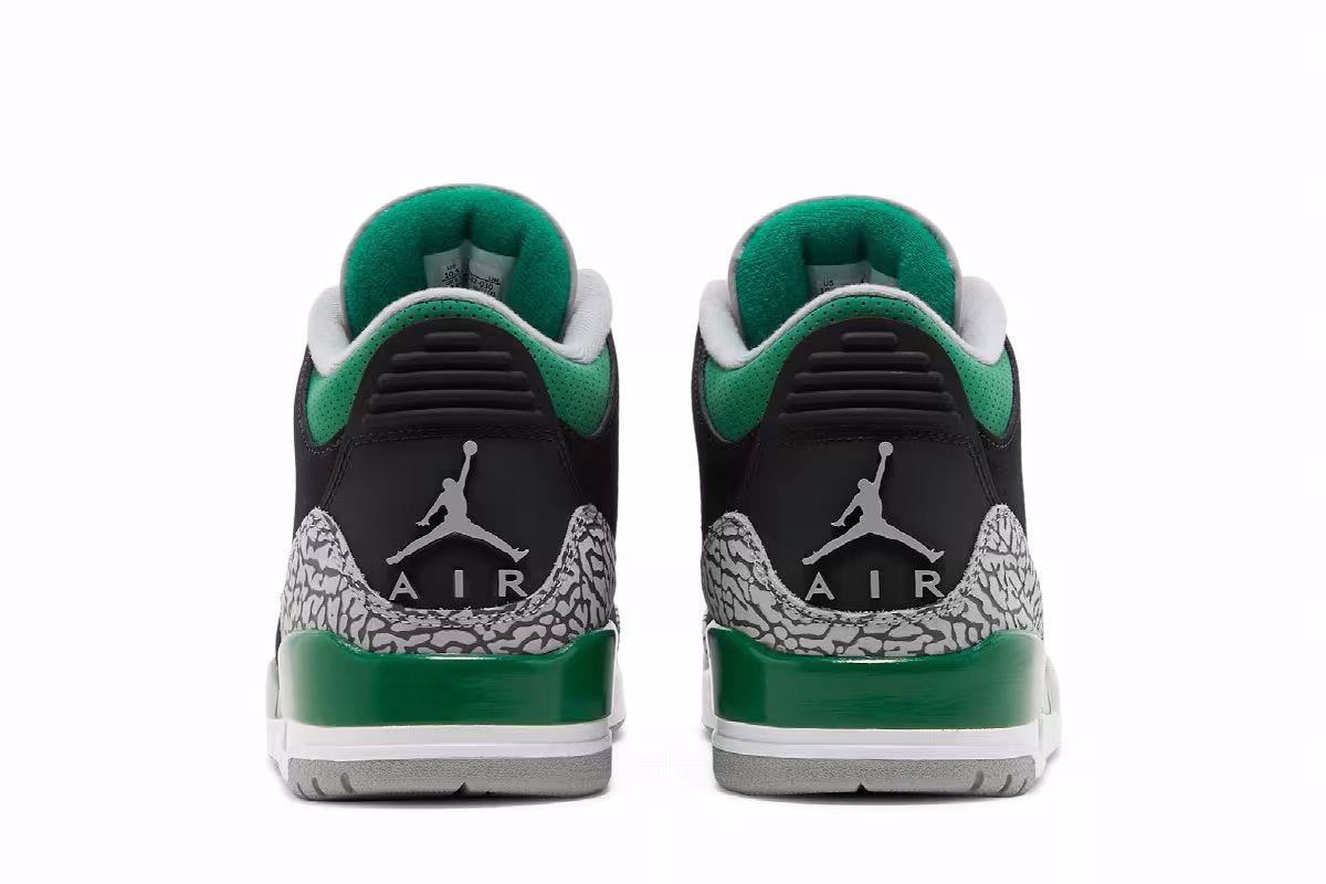Air Jordan 3 Pine Green, view 7