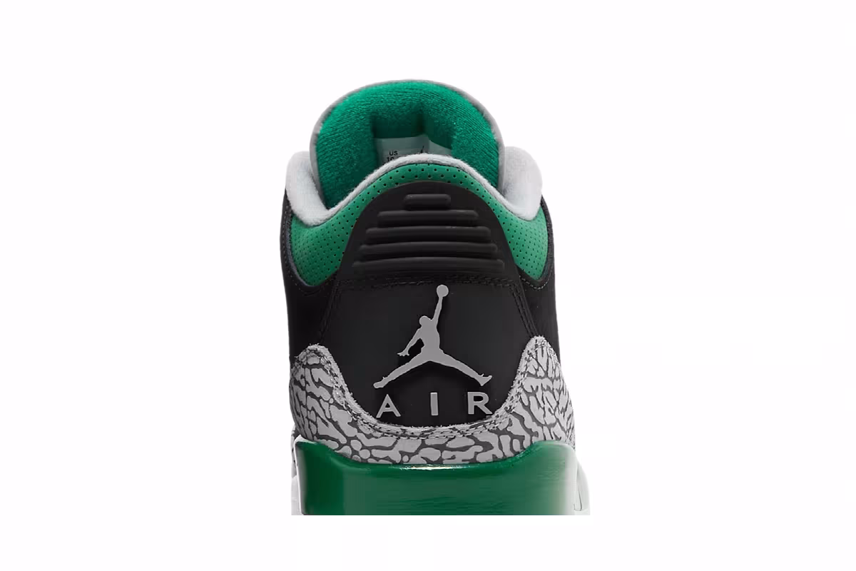 Air Jordan 3 Pine Green, view 8