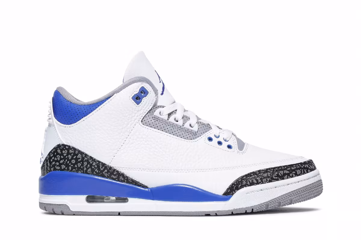 Air Jordan 3 Racer Blue, view 2