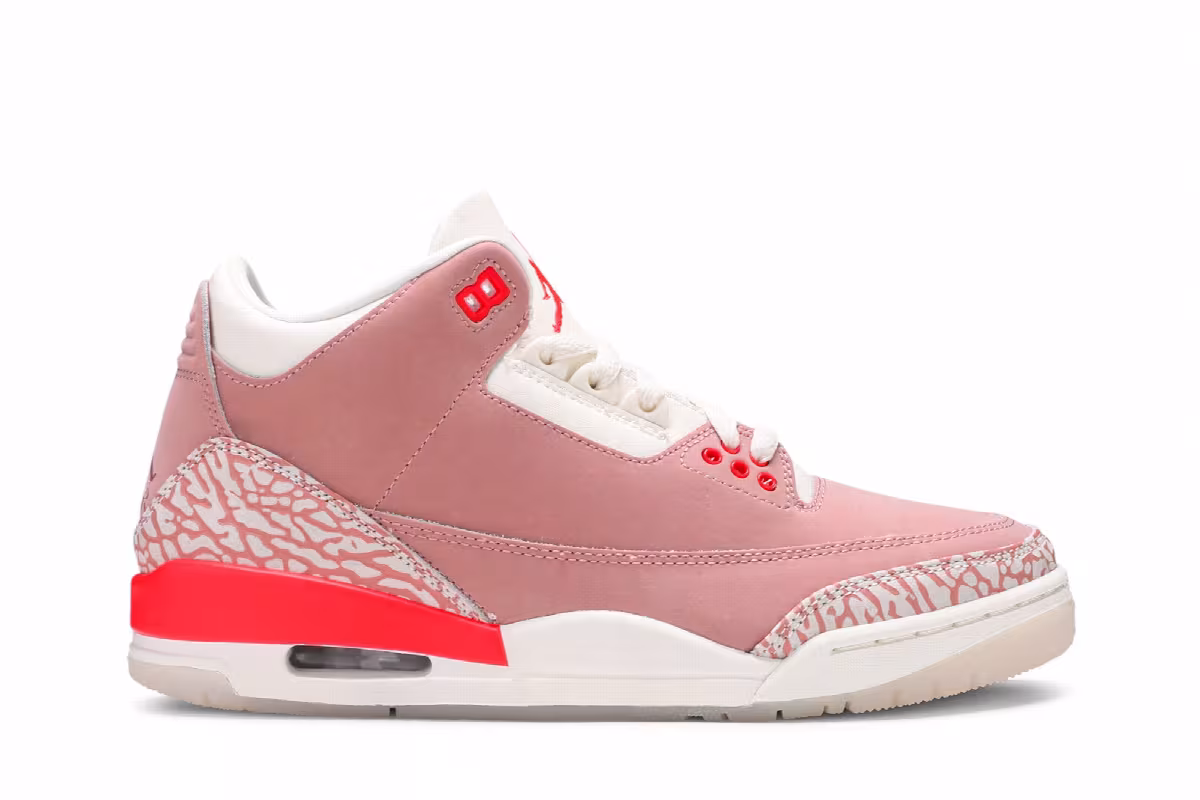 Women's Air Jordan 3 Rust Pink, view 2