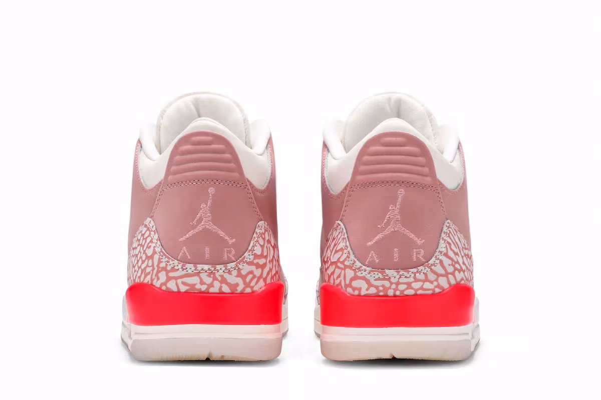 Women's Air Jordan 3 Rust Pink, view 7