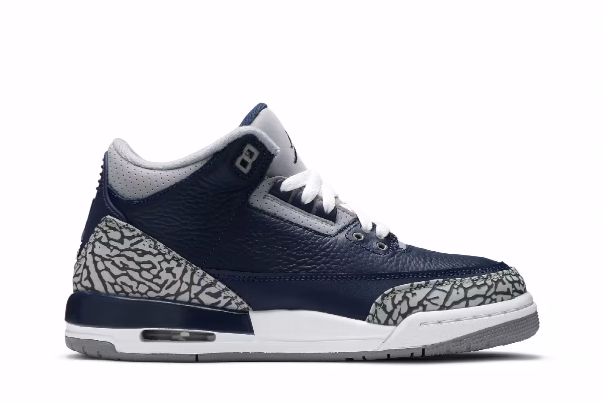 Air Jordan 3 GS Georgetown, view 2