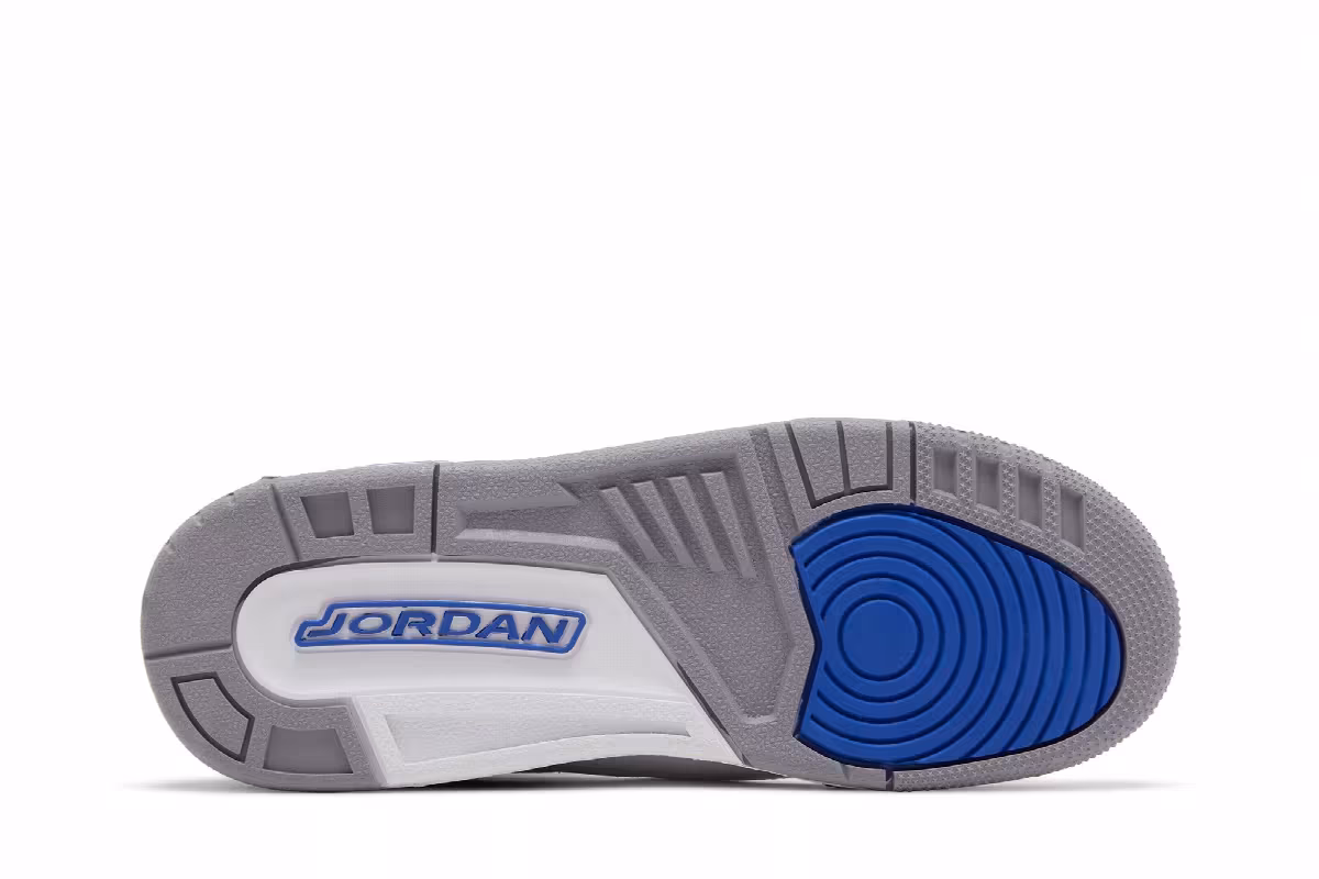 Air Jordan 3 GS Racer Blue, view 5