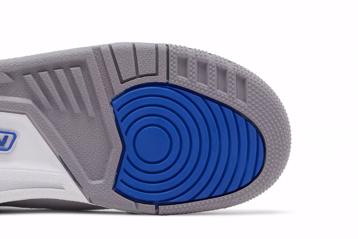 Air Jordan 3 GS Racer Blue, view 6