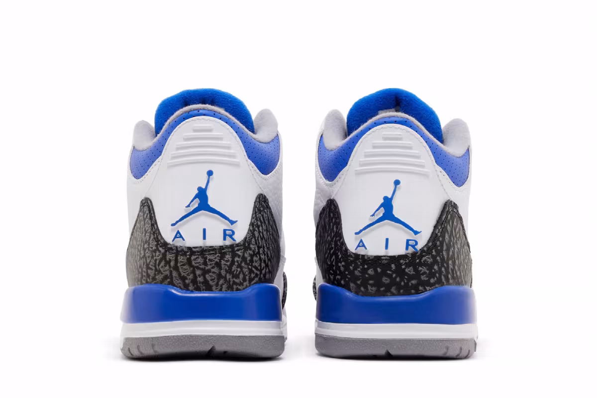 Air Jordan 3 GS Racer Blue, view 7