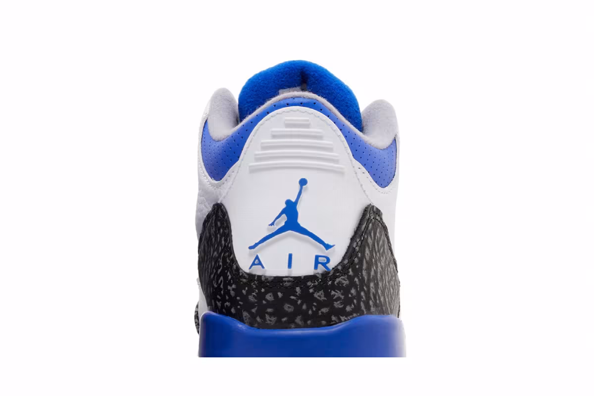 Air Jordan 3 GS Racer Blue, view 8