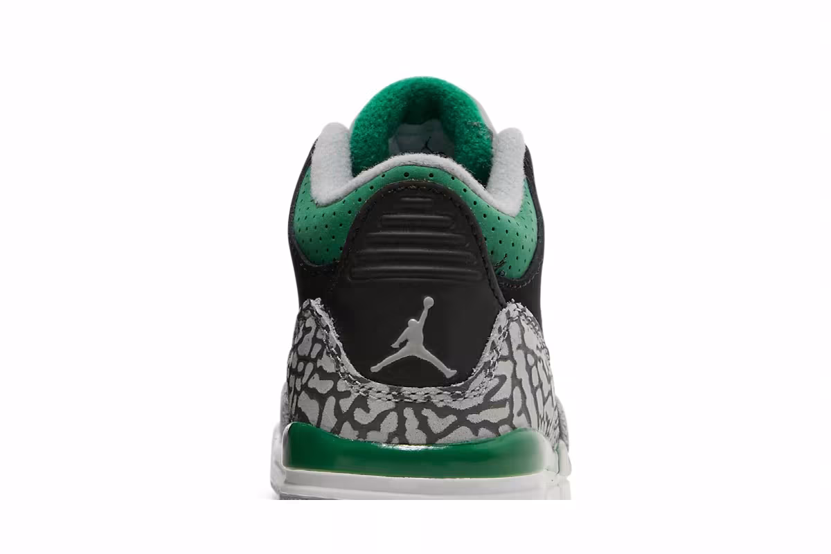 Air Jordan 3 TD Pine Green, view 8