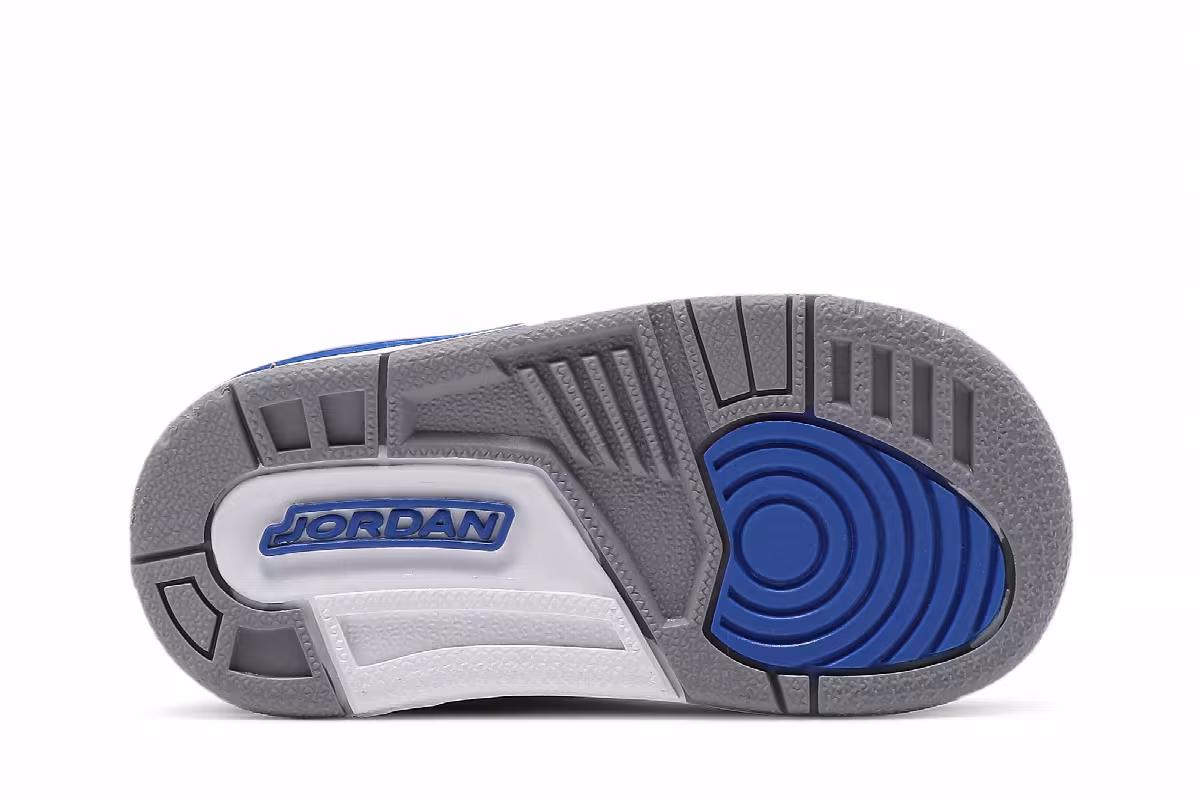 Air Jordan 3 TD Racer Blue, view 5