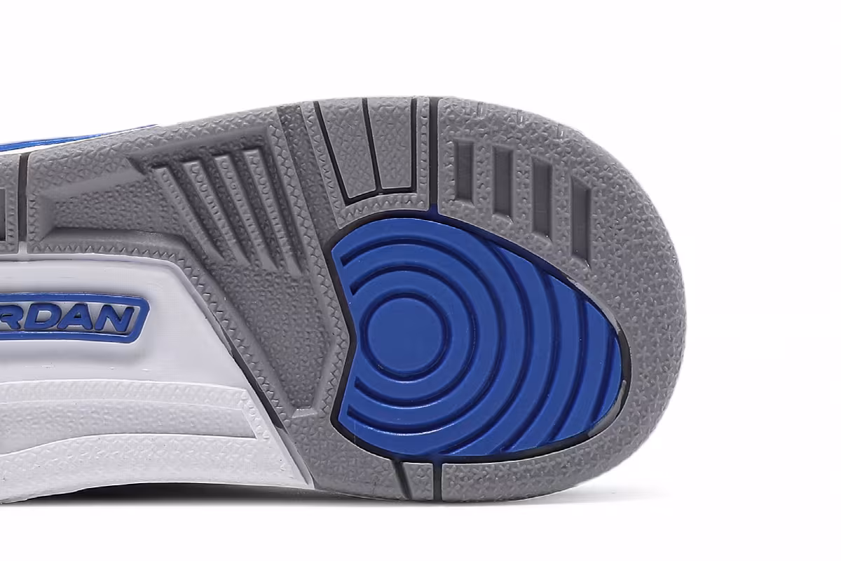 Air Jordan 3 TD Racer Blue, view 6