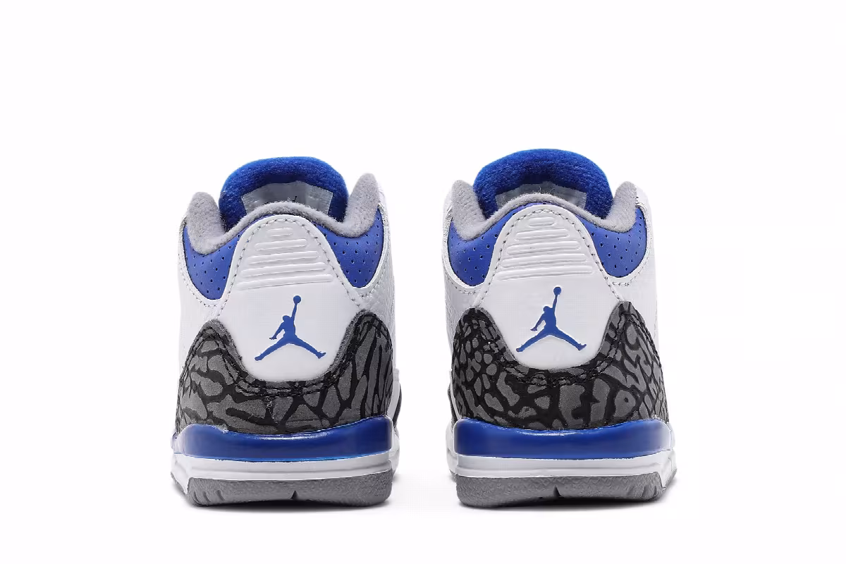 Air Jordan 3 TD Racer Blue, view 7
