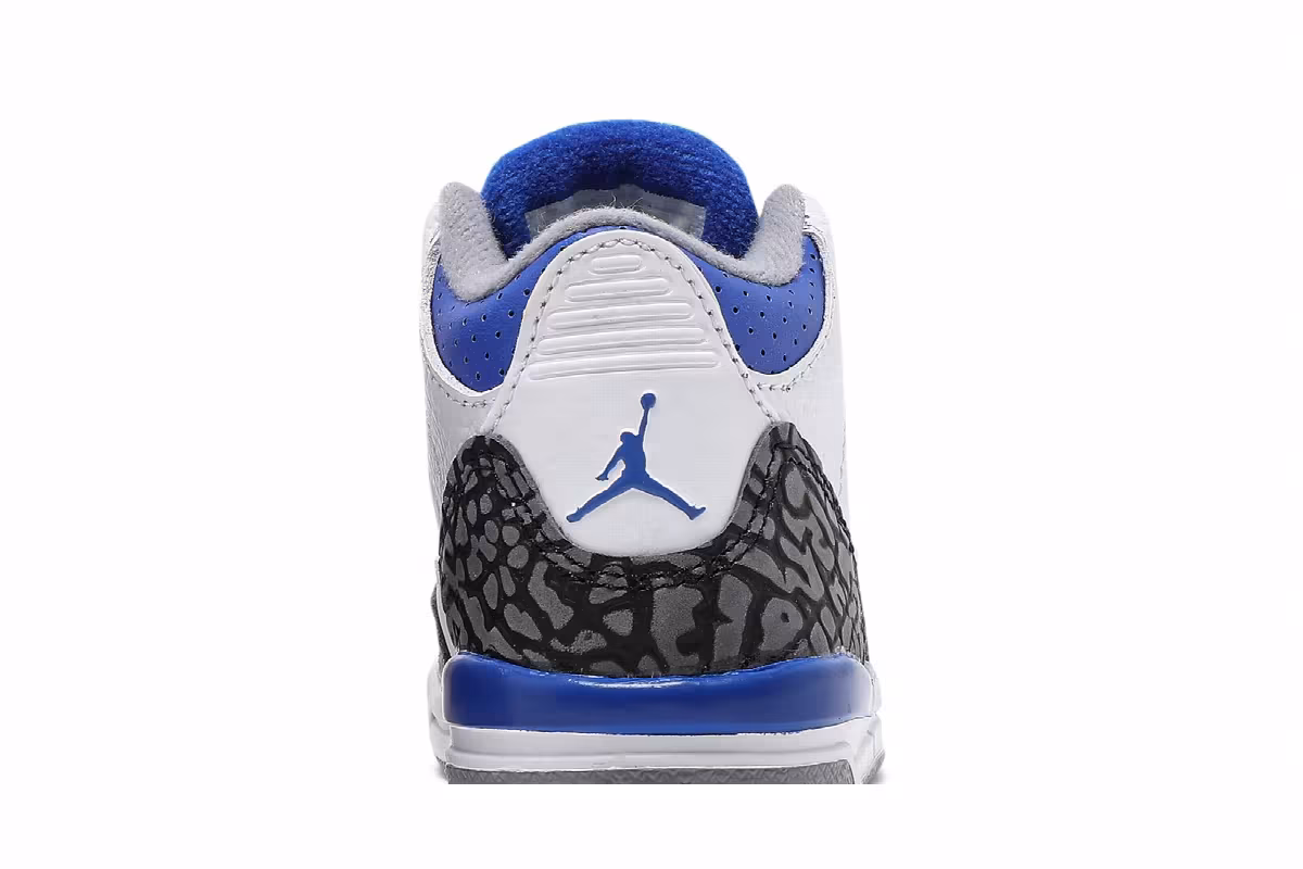 Air Jordan 3 TD Racer Blue, view 8