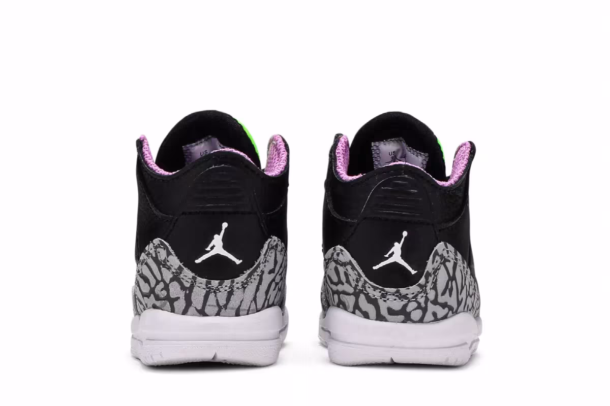 Air Jordan 3 TD Electric Green, view 7