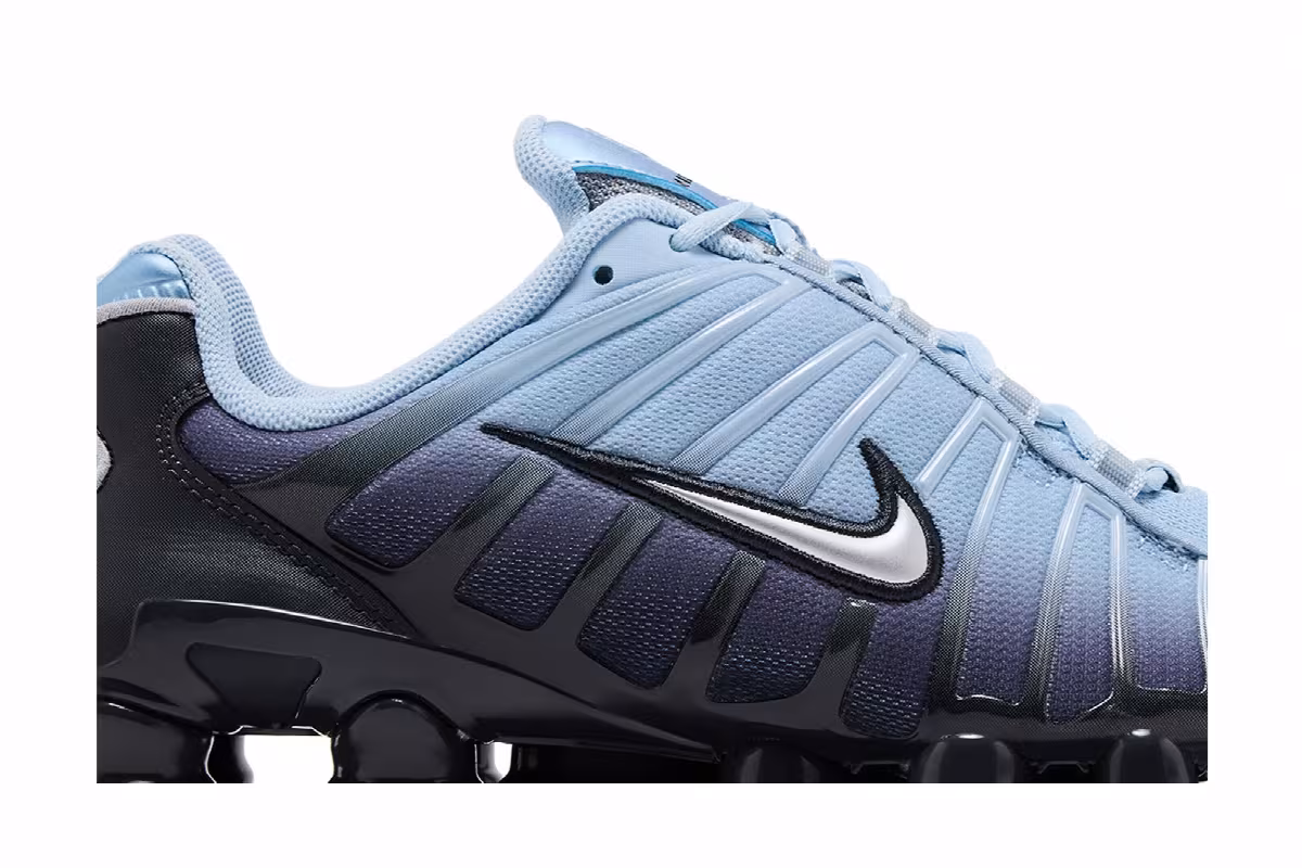 Nike Women's Shox TL Anthracite Light Armory Blue, view 3