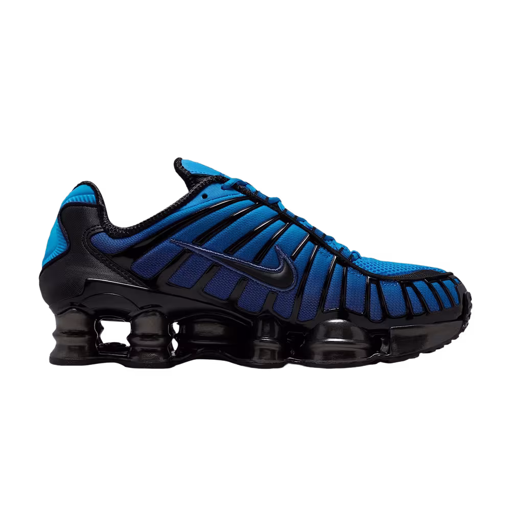Nike Women's Shox TL Fade Blue Hero Metallic Black