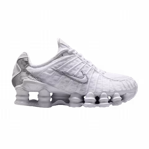 Nike Shox TL GS 'White Metallic Silver Max Orange'