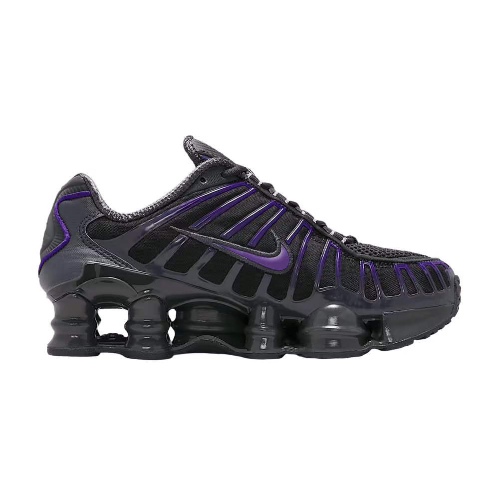 Nike Shox TL GS Dark Smoke Grey Court Purple