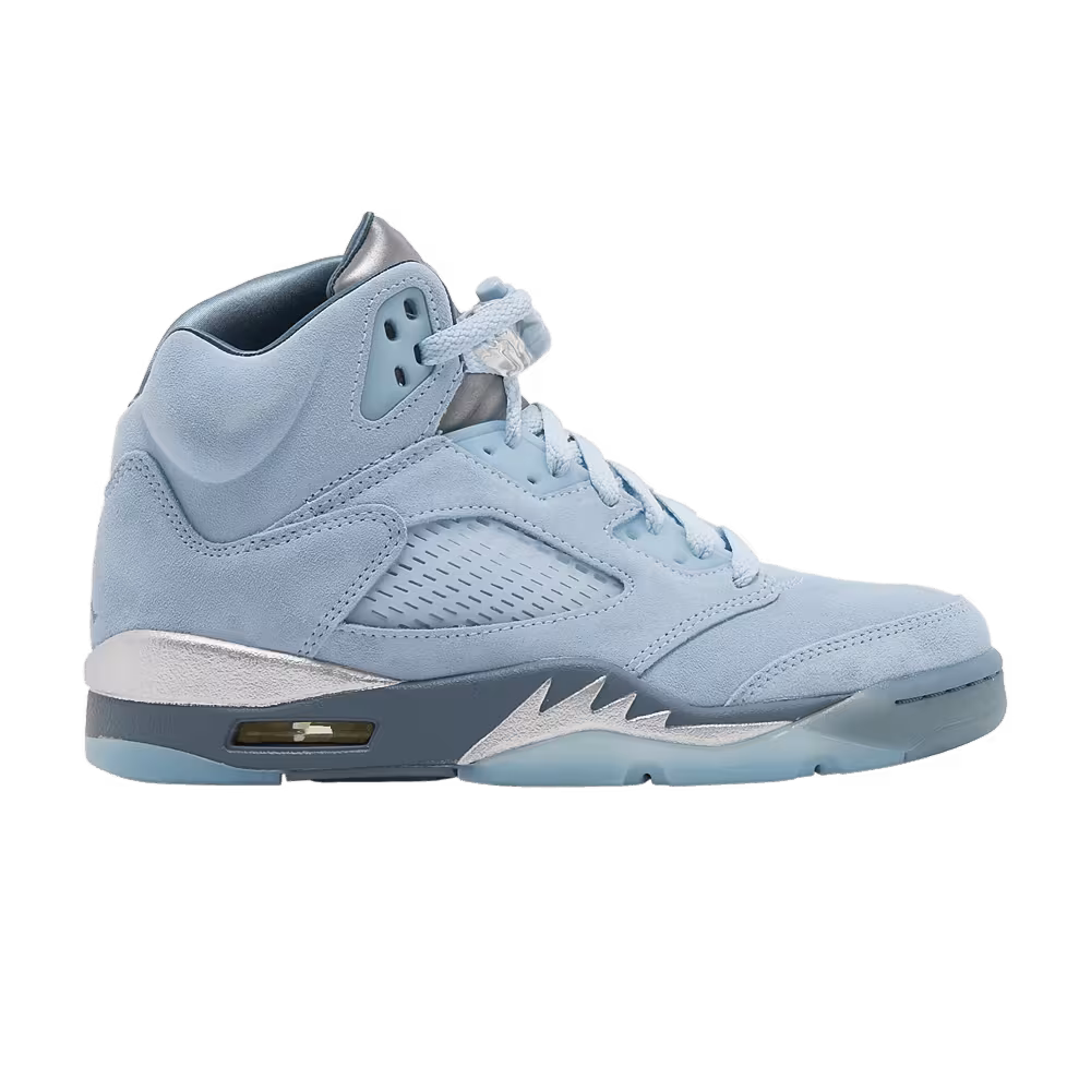 Women's Air Jordan 5 Blue Bird