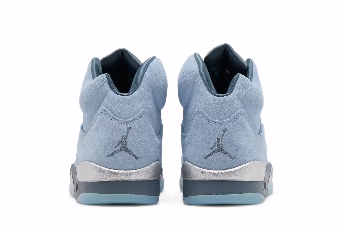 Women's Air Jordan 5 Blue Bird, view 7