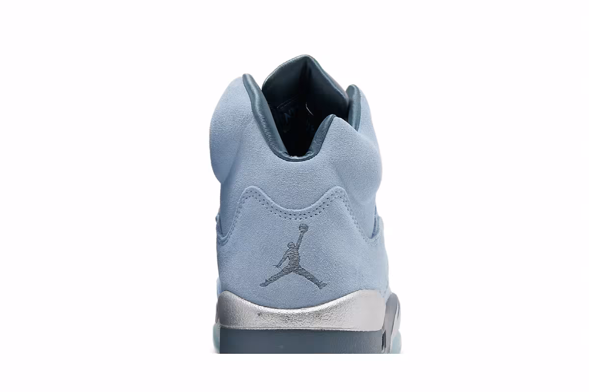 Women's Air Jordan 5 Blue Bird, view 8