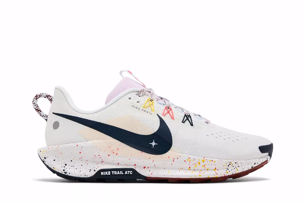 Nike Pegasus Trail 5 Summit White Armory Navy, view 2