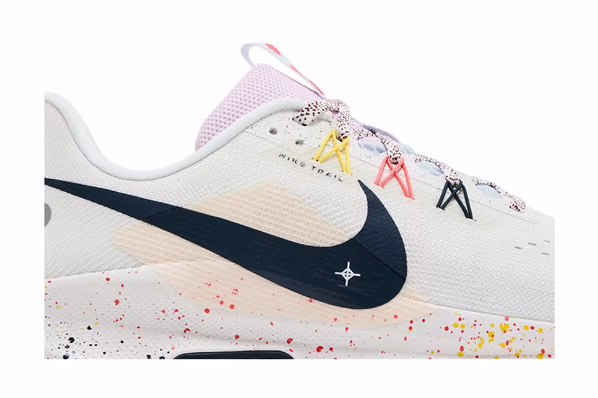 Nike Pegasus Trail 5 Summit White Armory Navy, view 3