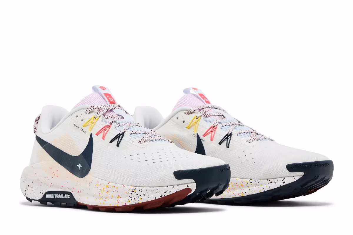 Nike Pegasus Trail 5 Summit White Armory Navy, view 9
