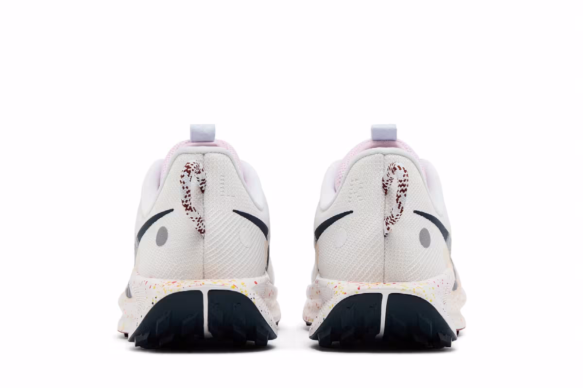 Nike Women's Pegasus Trail 5 Summit White Armory Navy, view 7