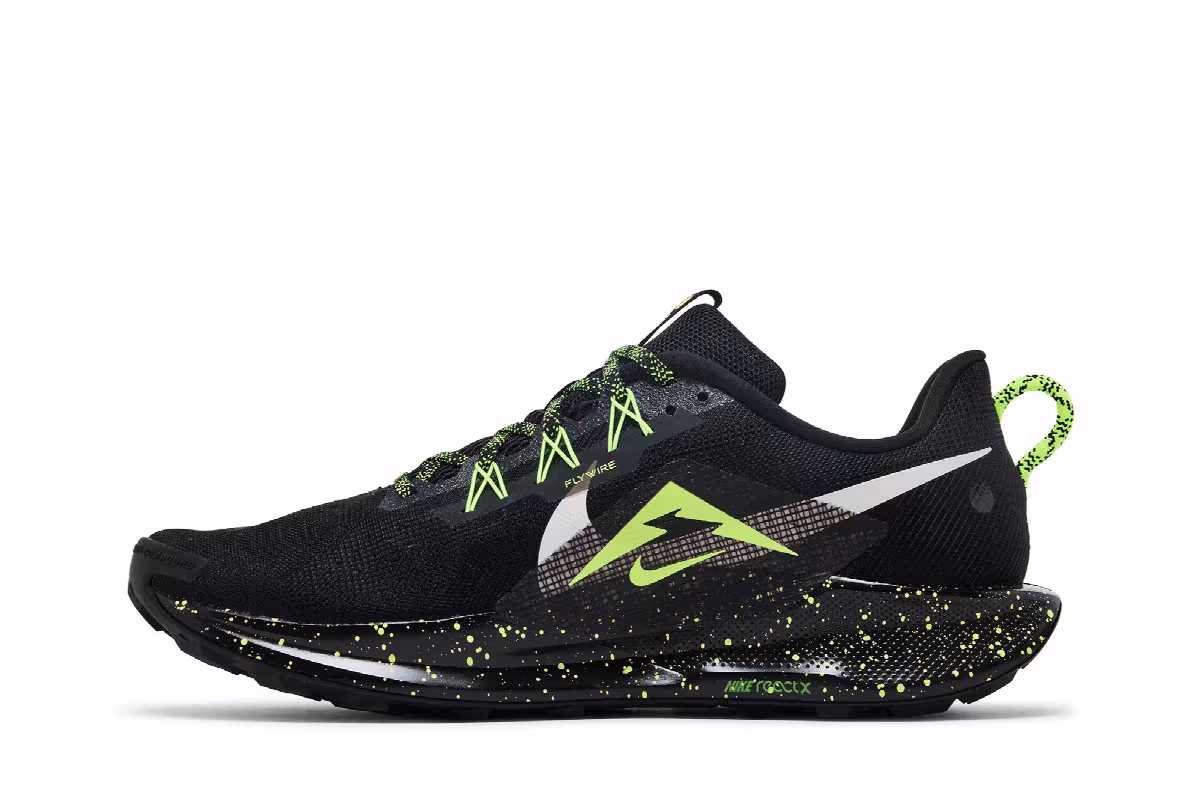Nike Pegasus Trail 5 Black Volt, view 4