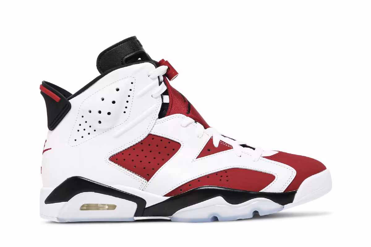 Air Jordan 6 OG Carmine 2021, view 2