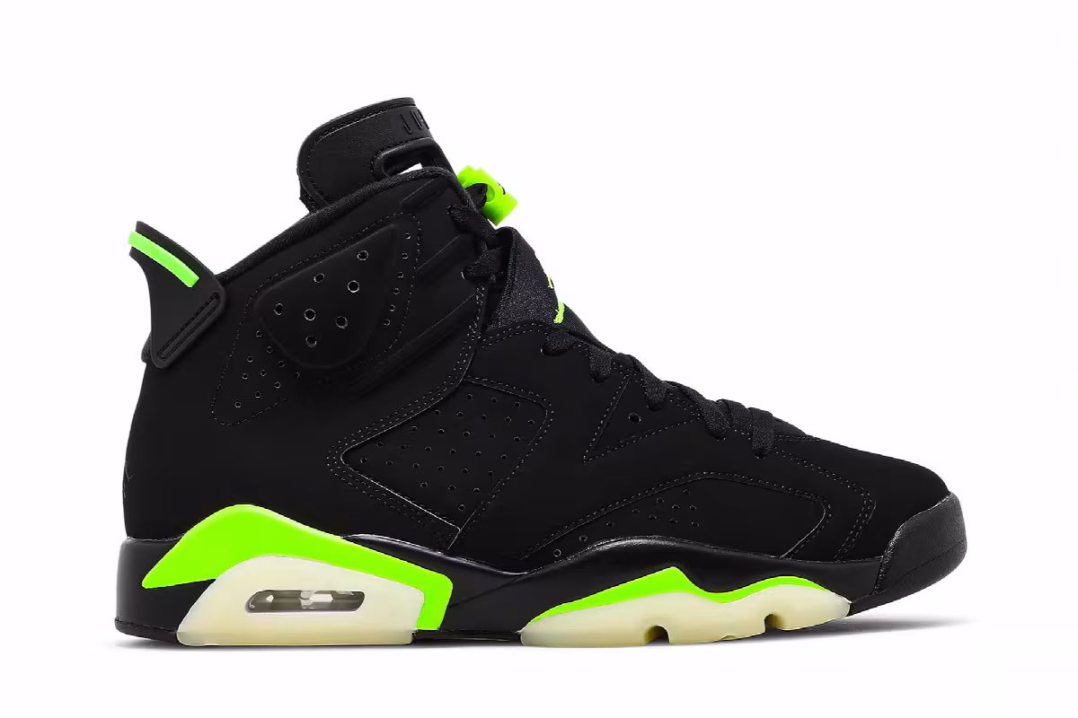 Air Jordan 6 Electric Green, view 2