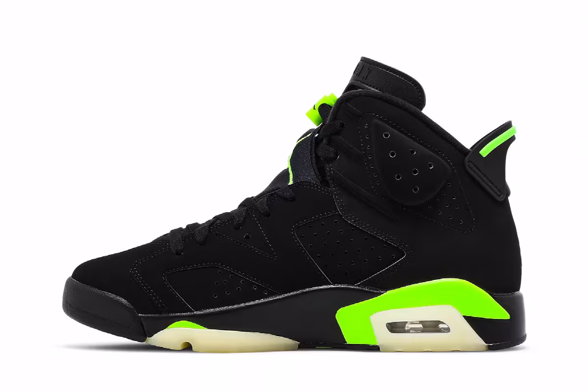 Air Jordan 6 Electric Green, view 4