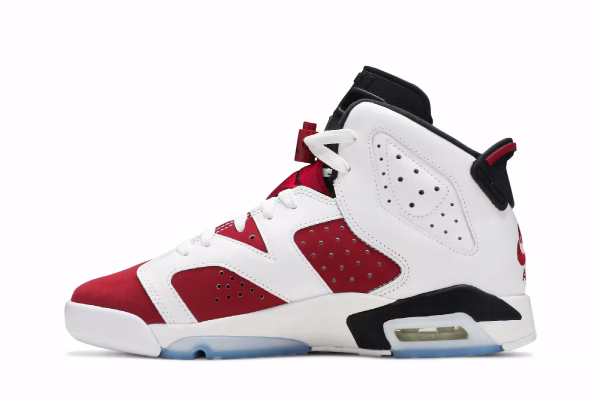 Air Jordan 6 GS Carmine 2021, view 4