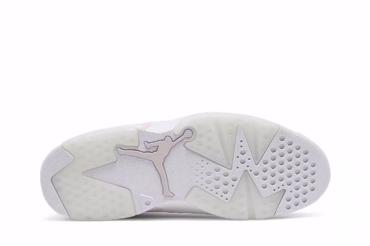 Women's Air Jordan 6 Gold Hoops, view 5
