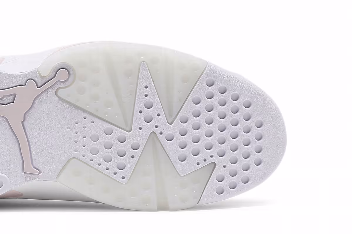 Women's Air Jordan 6 Gold Hoops, view 6