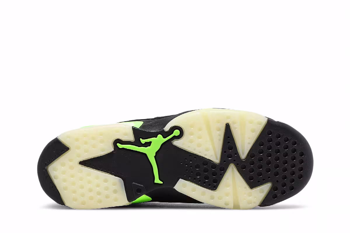 Air Jordan 6 GS Electric Green, view 5