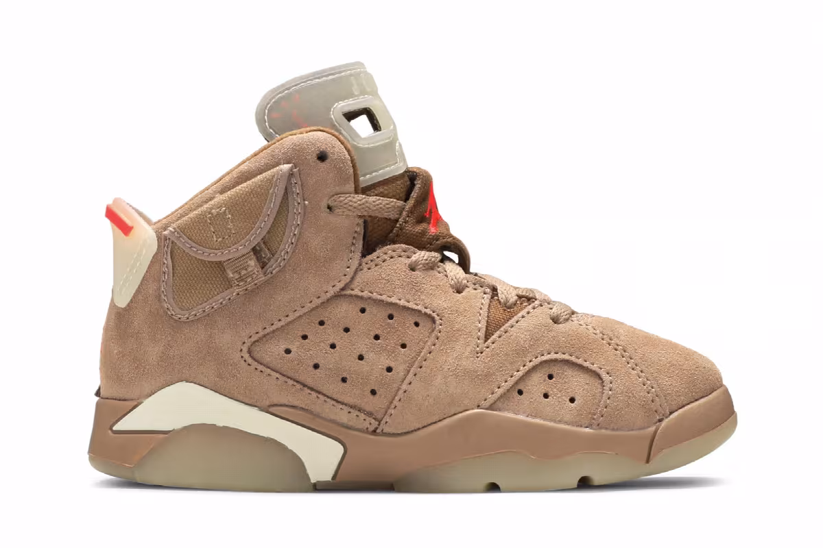 Travis Scott x Air Jordan 6 PS British Khaki, view 2
