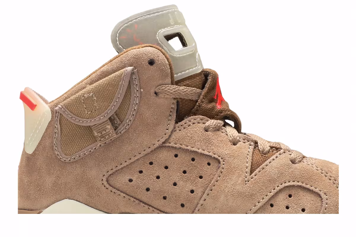 Travis Scott x Air Jordan 6 PS British Khaki, view 3