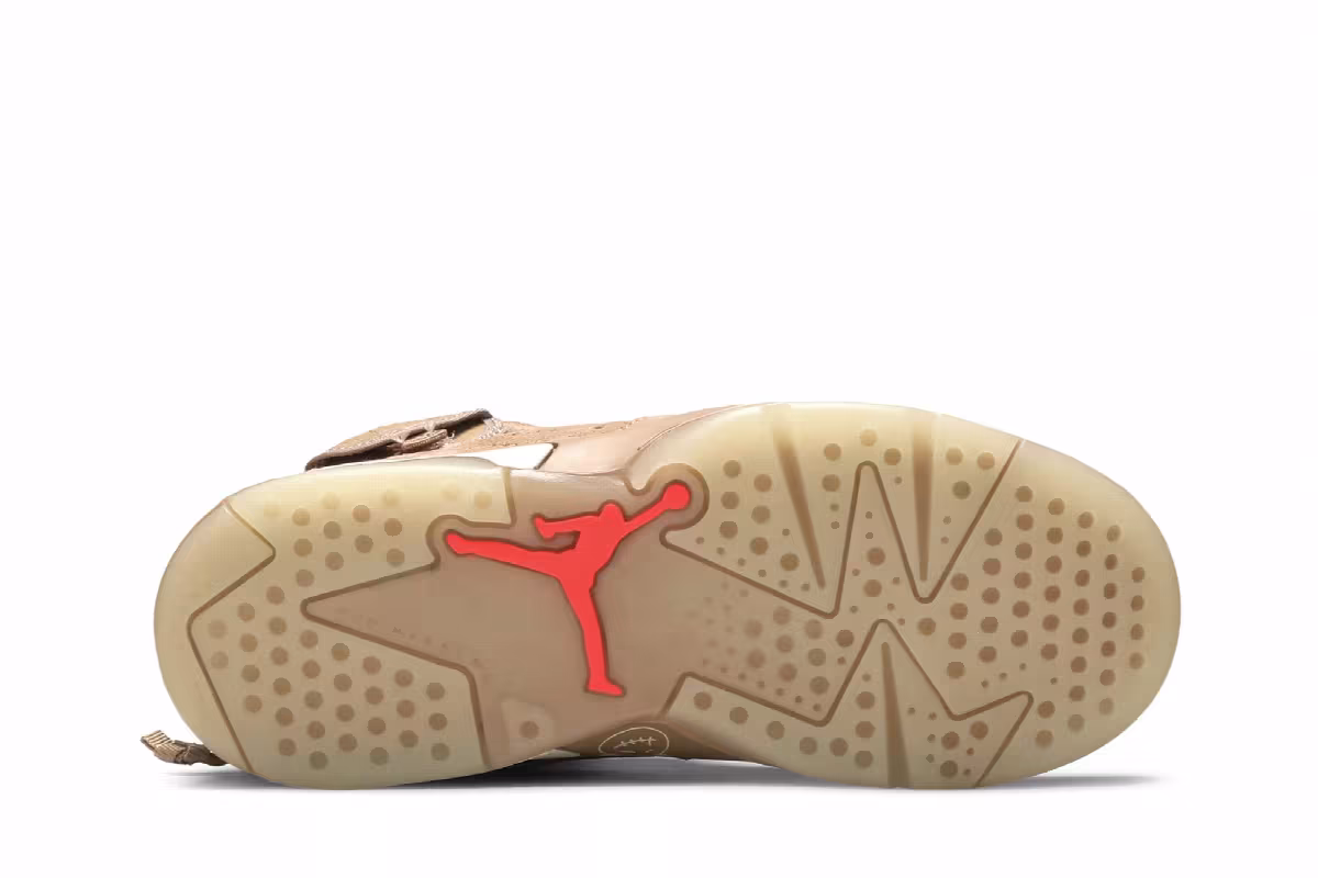 Travis Scott x Air Jordan 6 PS British Khaki, view 5